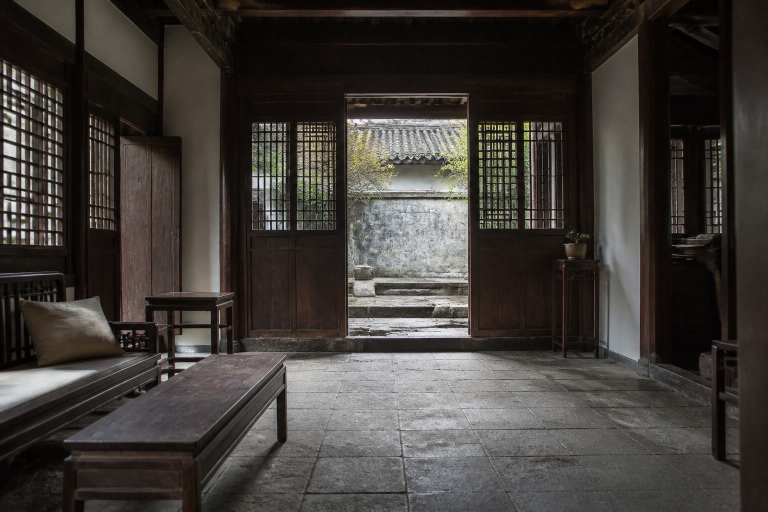 传统民居院落与室内格局
